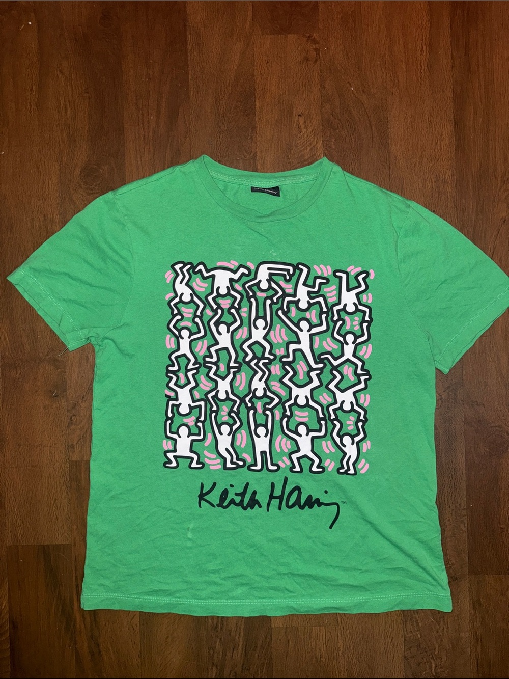Keith Haring Green Men’s T-Shirt